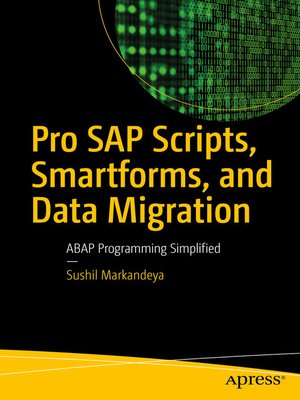 cover image of Pro SAP Scripts, Smartforms, and Data Migration
